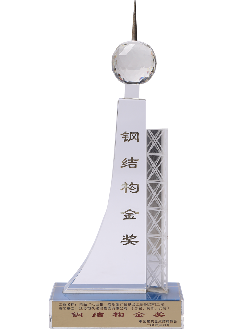 鋼結(jié)構(gòu)金獎(jiǎng)—廠房項(xiàng)目